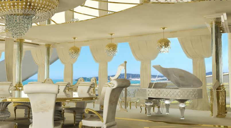 "The vast majority of  very wealthy business people in the world today still seems to be men," said Rory Trahair, of superyacht brokers Edmiston. "And I think a yacht is the ultimate sign of success, it's the ultimate toy if you like, the biggest aspirational product an individual can have."