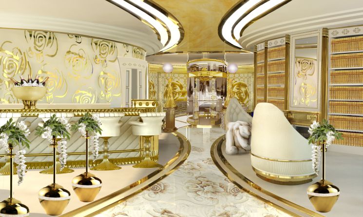 At this stage the superyacht is still a concept, and Bersani was unwilling to put a price on it. 