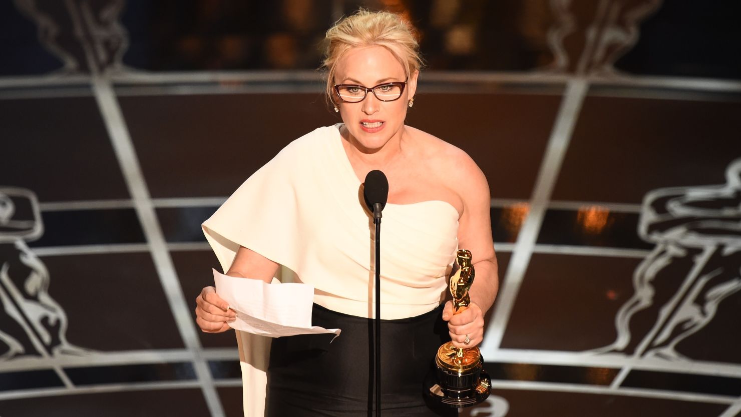 Patricia Arquette's comments in favor of equal pay have galvanized Democrats, including Hillary Clinton and Labor Secretary Tom Perez.