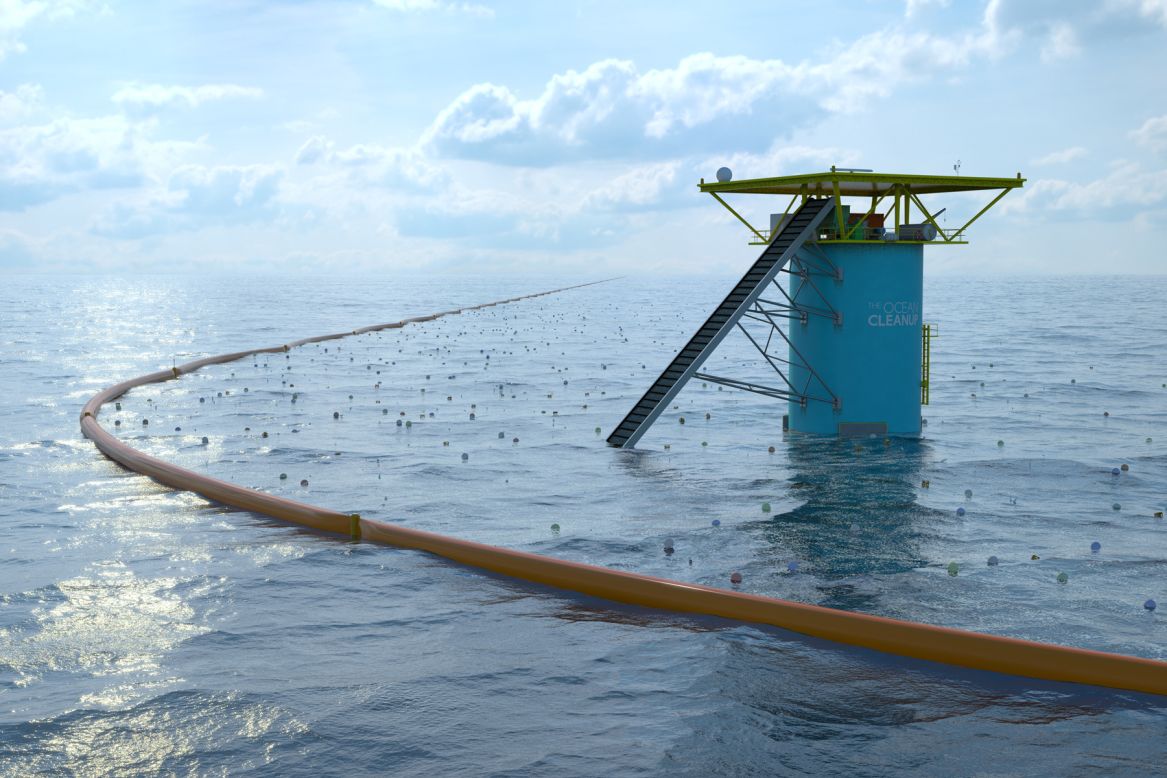 <a href="http://www.theoceancleanup.com/" target="_blank" target="_blank">The Ocean Clean-Up</a> by Boyan Slat, Jan de Sonneville and Erwin Zwart has crowdfunded over $2 million thus far. The money will be used to begin implementing what they claim will be the largest clean-up in history, collecting floating plastic from the oceans' surfaces.