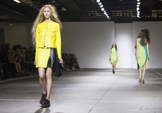 Designers Marta Marques and Paulo Almeida, who will show their most recent collection on Feb. 24, took home the British Fashion Award for Emerging Womenswear Designer in 2014. They are also short-listed for the 2015 LVMH Prize. (This image is from their Spring/Summer 2015 collection.)