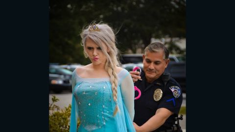"Elsa" arrested for cold weather