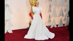 HOLLYWOOD, CA - FEBRUARY 22: Singer Lady Gaga attends the 87th Annual Academy Awards at Hollywood & Highland Center on February 22, 2015 in Hollywood, California. (Photo by Jason Merritt/Getty Images)