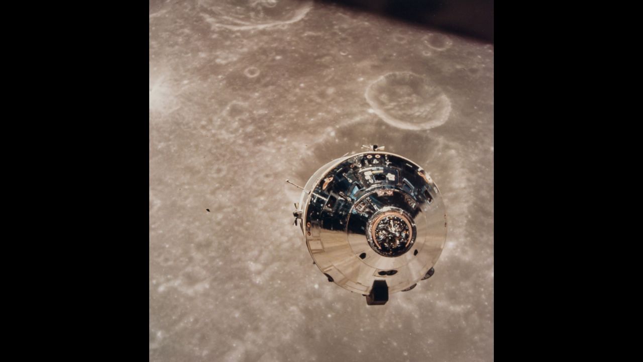 The space module "Charlie Brown" became the first spacecraft photographed in lunar orbit during the Apollo 10 mission in May 1969.