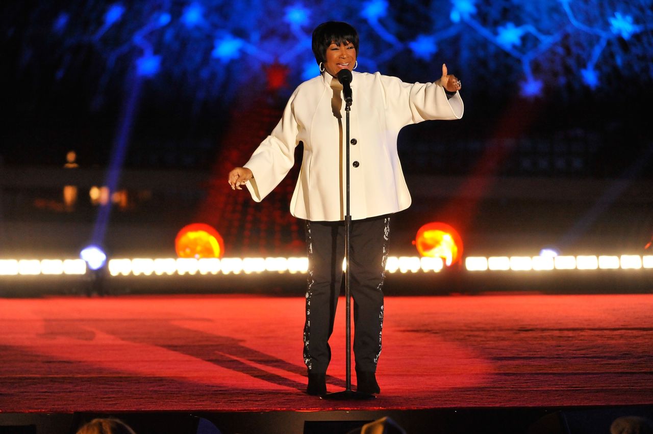 Legendary soul singer Patti LaBelle, who was partnered with pro dancer Artem Chigvintsev, will always be a winner in the music world. She performed her hit song "2 Steps Away" on the finale. 
