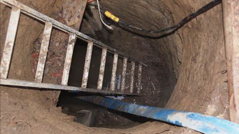 Mystery tunnel discovered in Toronto.
