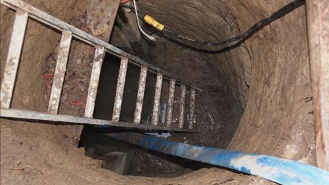 The tunnel discovered in Toronto was 10 feet underground.