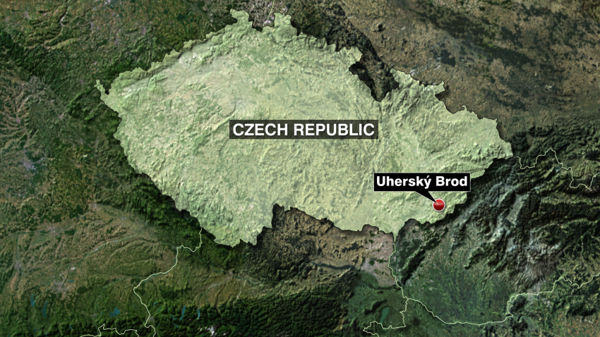 Czech Republic Shooting TV Map