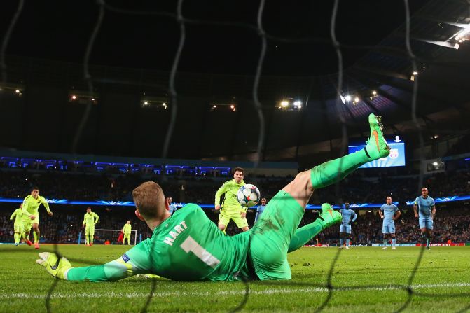 Barcelona could have wrapped up the tie but Messi missed his injury-time penalty -- plus the rebound with the net gaping.