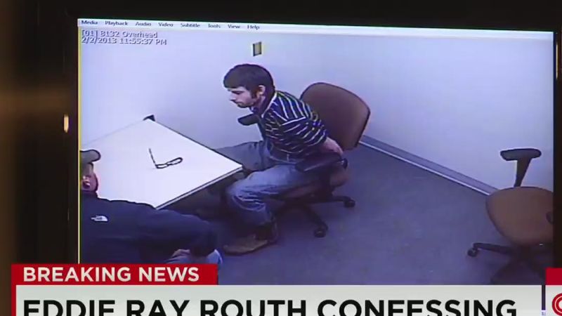 Judge releases Eddie Ray Routh’s confession tapes