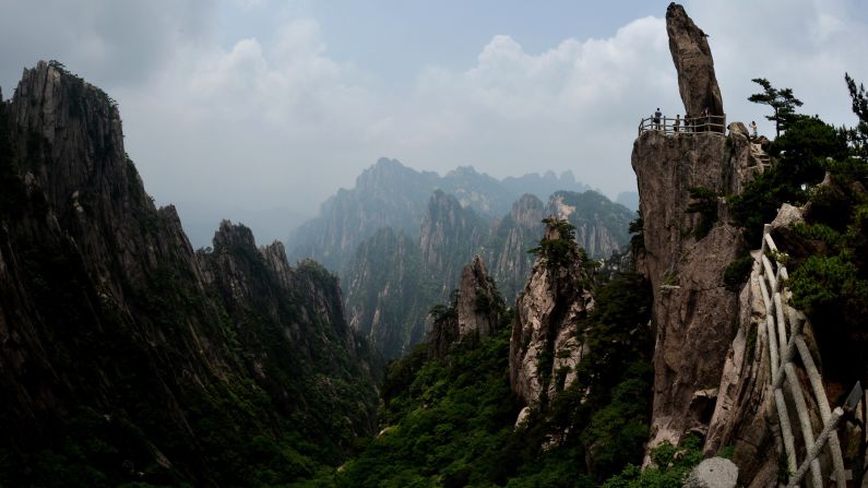 Mount Huangshan in Anhui province is a UNESCO World Heritage Site and one of China's major tourist destinations. It's also been a source of inspiration to generations of Chinese writers and painters.