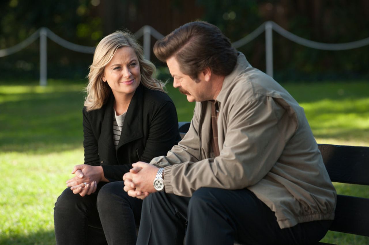 Fans called the series finale of "Parks and Recreation" -- filled with flash-forwards -- a home run.