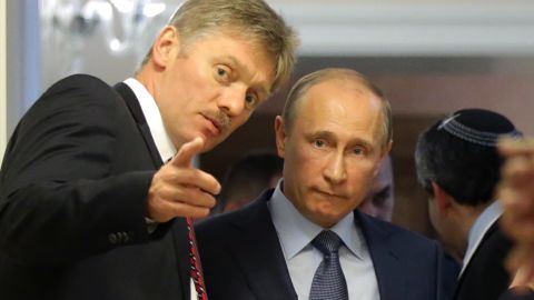 Dmitry Peskov, spokesman for Russian President Vladimir Putin, is married to a former figure skater.
