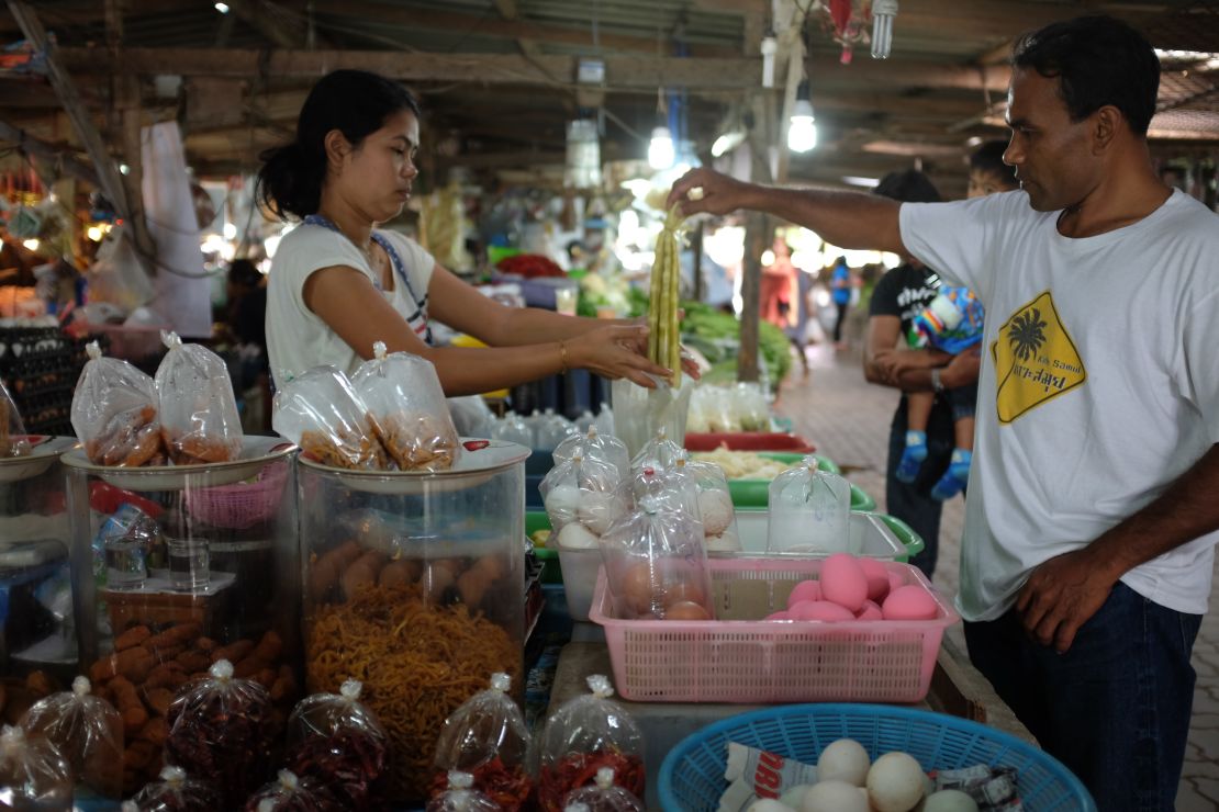 Bangrak market in Koh Samui.