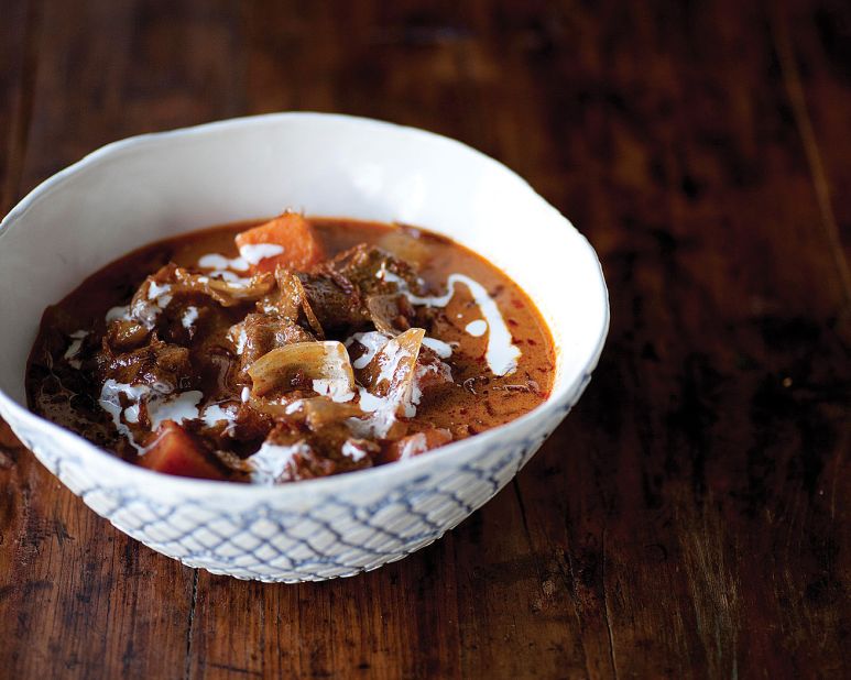 Massaman nuea (southern beef curry) is one of the popular dishes on Gare's KOH menu.