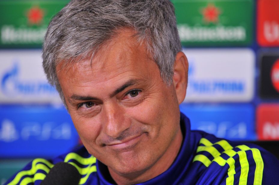 Chelsea manager Jose Mourinho did a lot of smiling last season and no wonder, since his team won the title. The new Premier League season starts Saturday and Mourinho's men are considered the favorites again.  