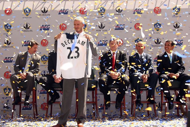 David Beckham's move from Real Madrid to Los Angeles Galaxy in 2007 was a watershed moment for soccer in the U.S. Since Beckham, players such as former World Player of the Year, Kaka, Frank Lampard, Steven Gerrard, David Villa, Didier Drogba and Andrea Pirlo have headed to America.
