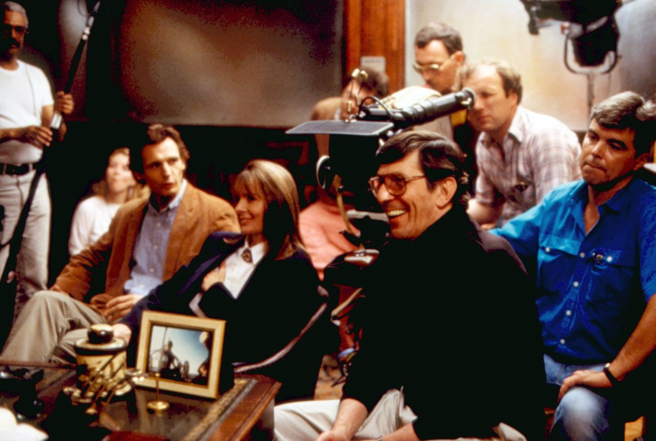 Among the other films Nimoy directed was 1988's "The Good Mother," starring Diane Keaton and Liam Neeson, far left.