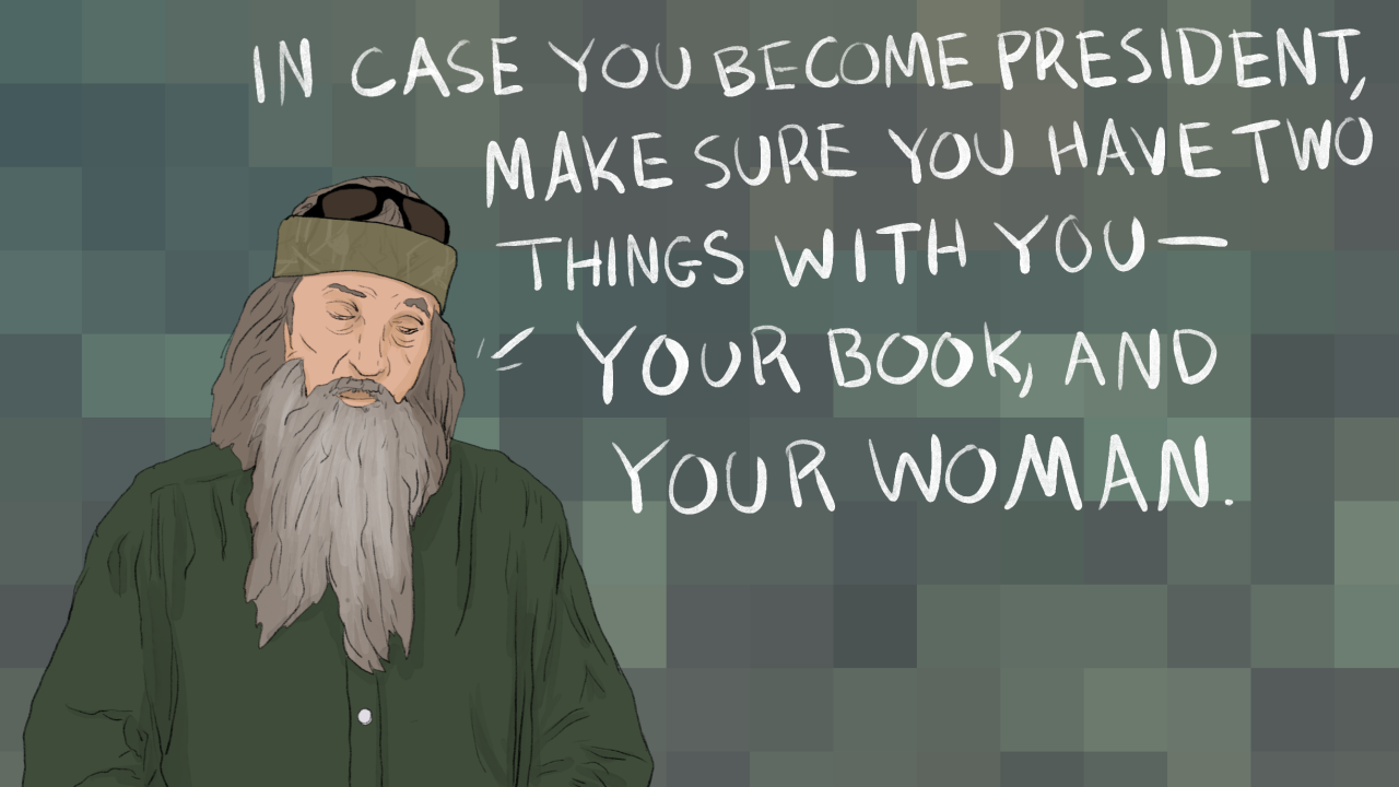 Willie Robertson CPAC mullery illustration