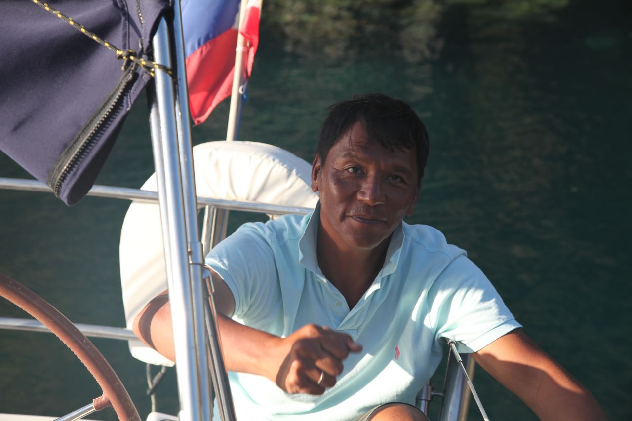 Owner-skipper Raul Bulaong knows the waters around Palawan intimately. 