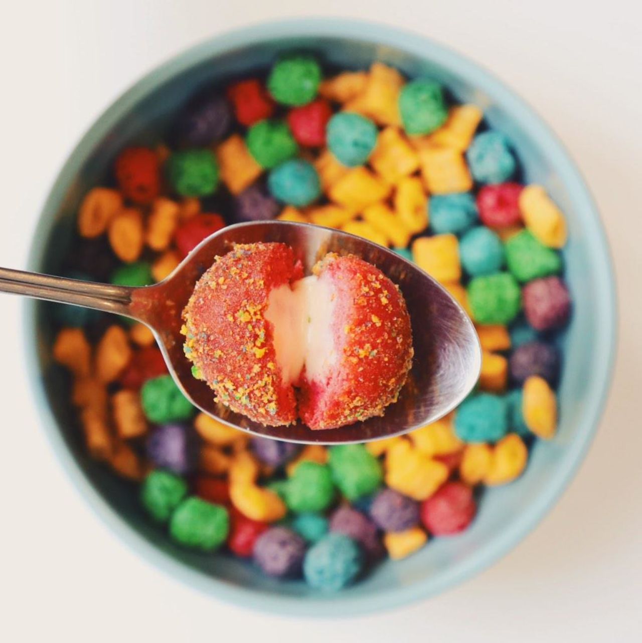 Taco Bell is testing Cap'n Crunch Delights in 26 restaurants in Bakersfield, California. A company spokesman described Cap'n Crunch Delights as "warm, light pastries coated with fruity Cap'n Crunch Berries cereal and filled with creamy, sweet milk icing."