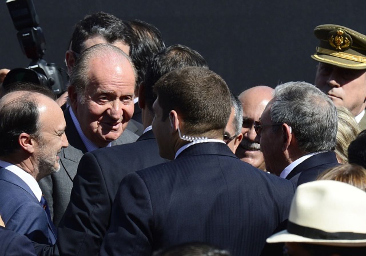 El rey Juan Carlos de España.