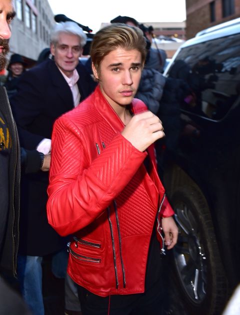 <strong>21. Attends his friends' fashion shows: </strong>Count Bieber among the many style-conscious celebs making appearances at runway shows during New York Fashion Week. In 2015, he attended the debut of buddy Kanye West's collaboration with Adidas Originals, Yeezy Season 1.