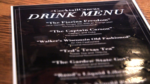 CPAC Party Drink Menu