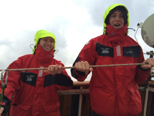 Class Afloat's president David Jones insists the risks are no greater than those students face at other schools, despite sailing the world's oceans.
