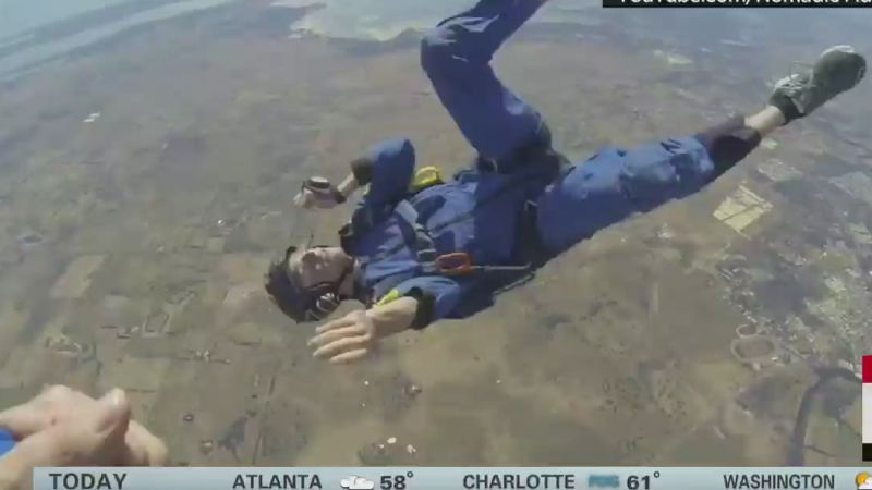 Skydiver ‘shocked By Footage Of His Midair Seizure Cnn