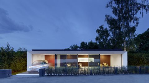 German architects  Aktivhaus say this home generates twice as much energy as it consumes.
