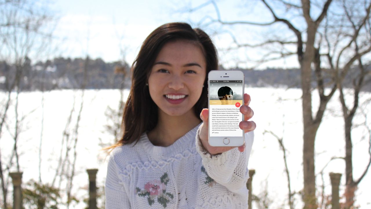 Katy Ma researched stories of overlooked women for Google's Field Trip app.