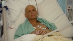 RESTRICTED LONDON - NOVEMBER 20: In this image made available on November 25, 2006, Alexander Litvinenko is pictured at the Intensive Care Unit of University College Hospital on November 20, 2006 in London, England. The 43-year-old former KGB spy who died on Thursday 23rd November, accused Russian President Vladimir Putin in the involvement of his death. Mr Litvinenko died following the presence of the radioactive polonium-210 in his body. Russia's foreign intelligence service has denied any involvement in the case. (Photo by Natasja Weitsz/Getty Images)