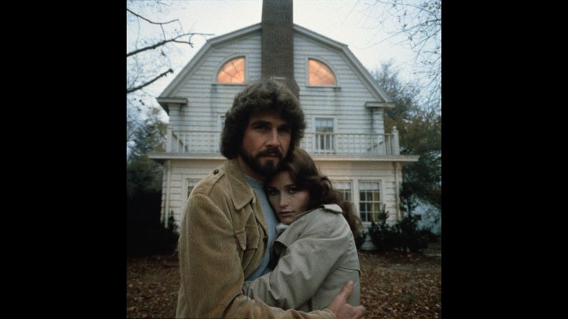 This 1979 horror movie and its sequels were reportedly based on paranormal events witnessed by a family at 112 Ocean Avenue in Amityville, on New York's Long Island. The movie was actually filmed at a house in Toms River, New Jersey. The original house in Amityville still stands but has been renovated and the address changed to discourage sightseers.