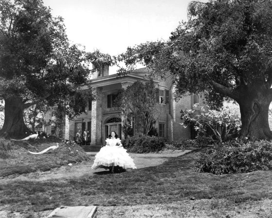 Tara, the fictional Southern plantation house in this 1939 epic, was only a plywood and papier-maché facade built on the Forty Acres back lot in Hollywood.