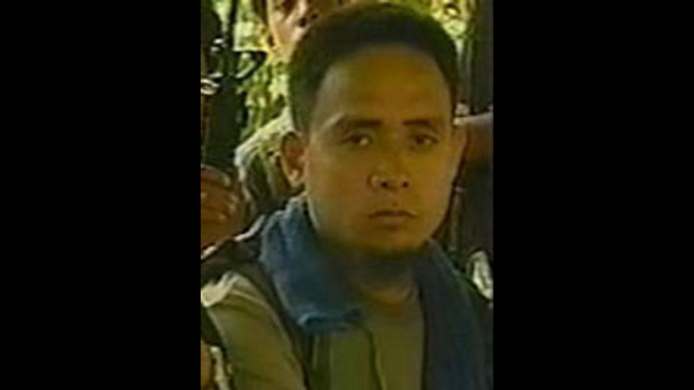 <a href="http://www.cnn.com/2002/LAW/07/23/philippines.rebels.charges/index.html">Isnilon Totoni Hapilon</a>, an alleged member of the Philippine Islamic Abu Sayyaf rebel group, was indicted in 2002 in connection with the kidnappings and deaths of Americans and Filipinos, the FBI said.