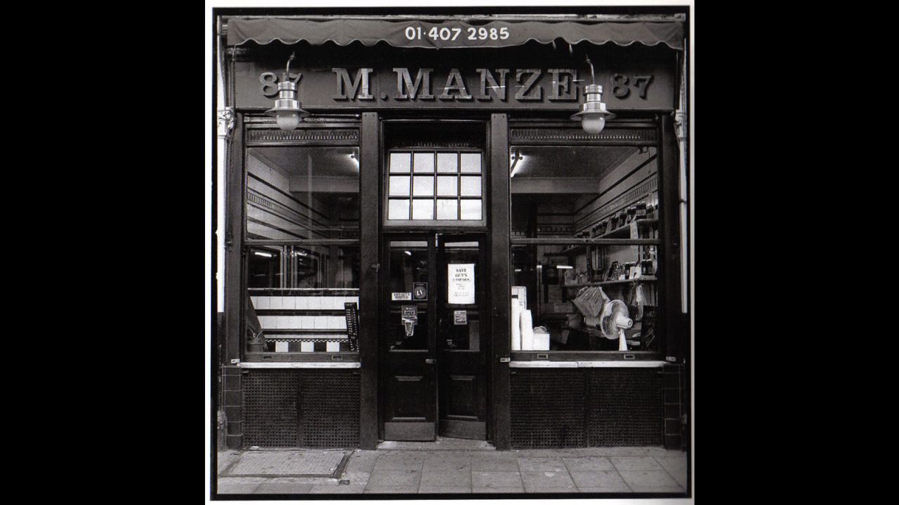 This vintage photograph shows how little the store, which opened in 1892, has changed over the years.