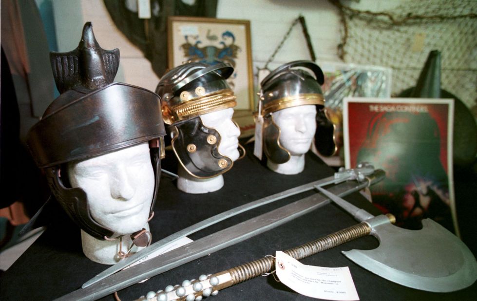 Costumes like these from Ridley Scott's movie "Gladiator" were worn during the filming in Ouarzazate.