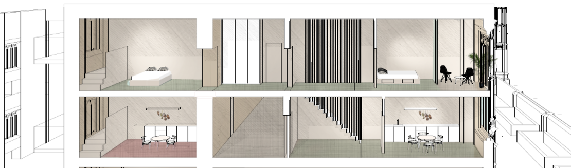 A look at an artist's renderings of plans to develop the UK Houses of Parliament into affordable homes.