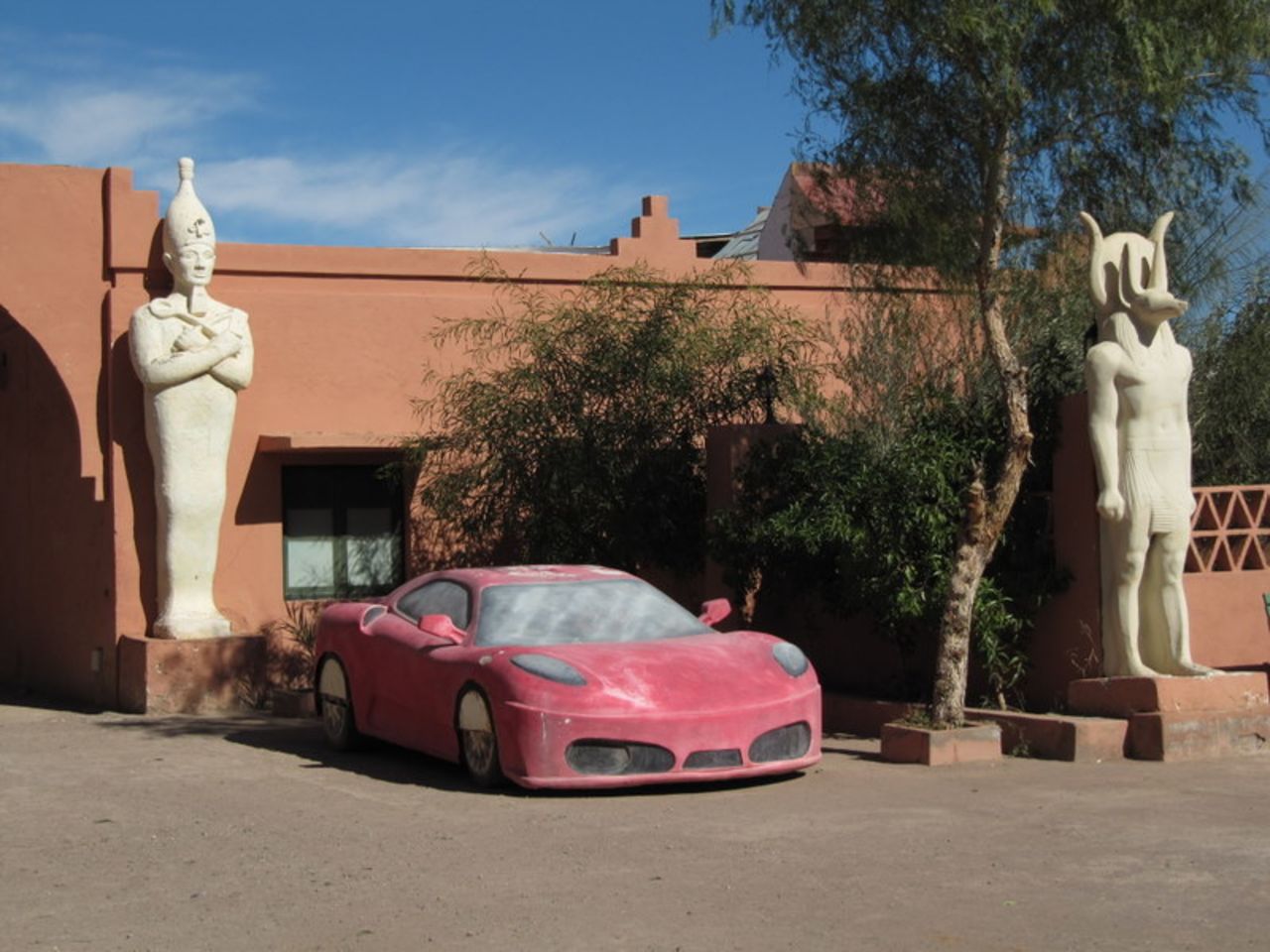 Studios in Ouarzazate offer filmmakers dozens of set options and props, from Styrofoam Egyptian temples to colorful cars. Some studios even have horses for hire.