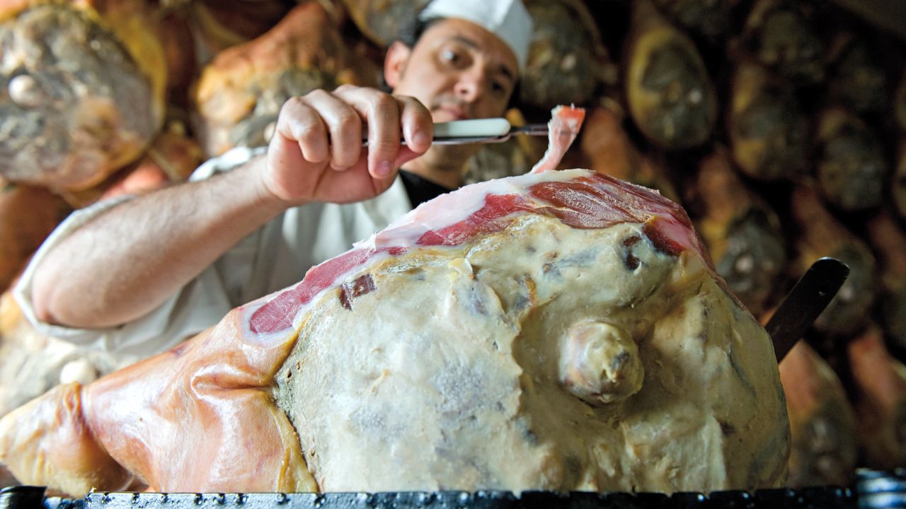 Modena prosciutto is legendary.