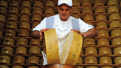 Modena, Italy is where you'll find the world's best Parmigiano-Reggiano cheese.