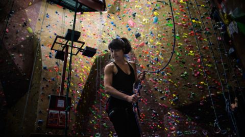 Google's Security Princess, Parisa Tabriz, is a keen rock climber. Much like hacking, she says the sport is all about finding pathways in the system.
