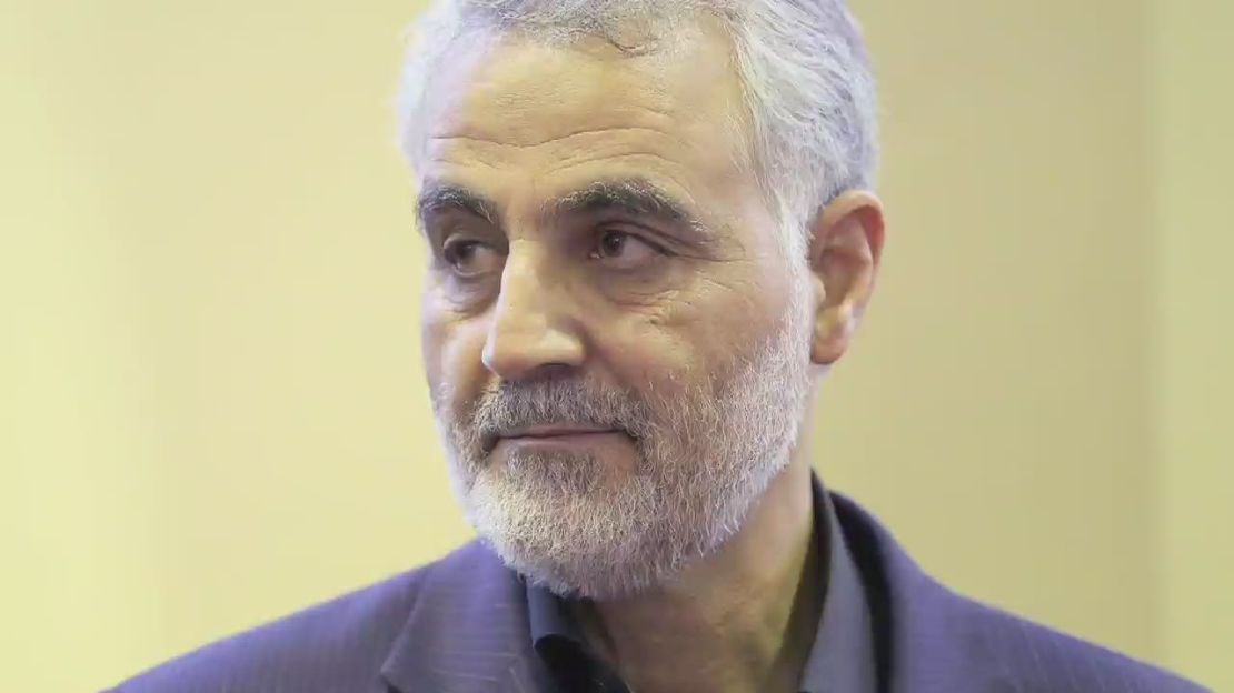 Qasem Soleimani, the commander of the IRGC's Quds Force. 