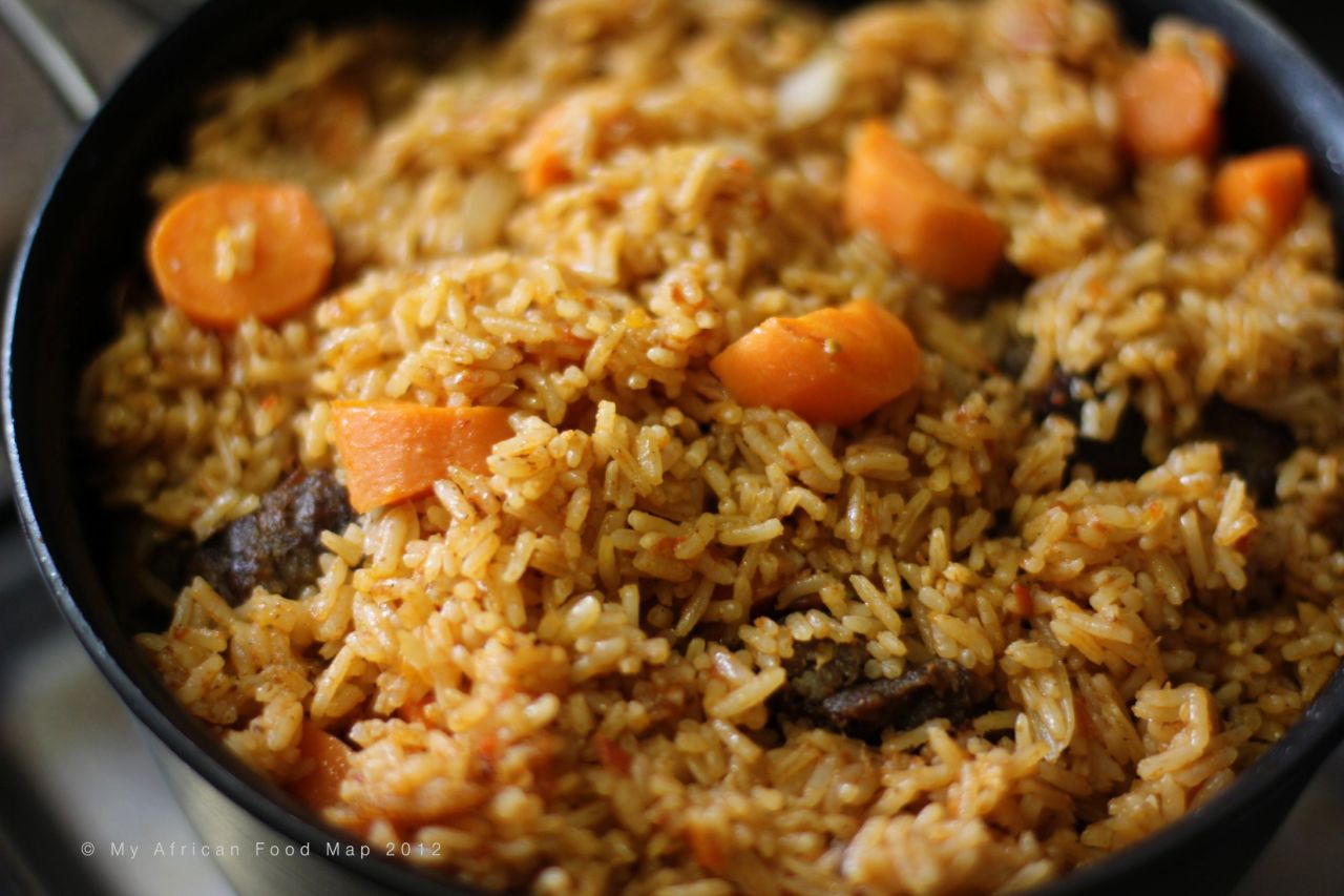 A familiar West African staple many eager foodies will have heard of -- Jollof Rice. 