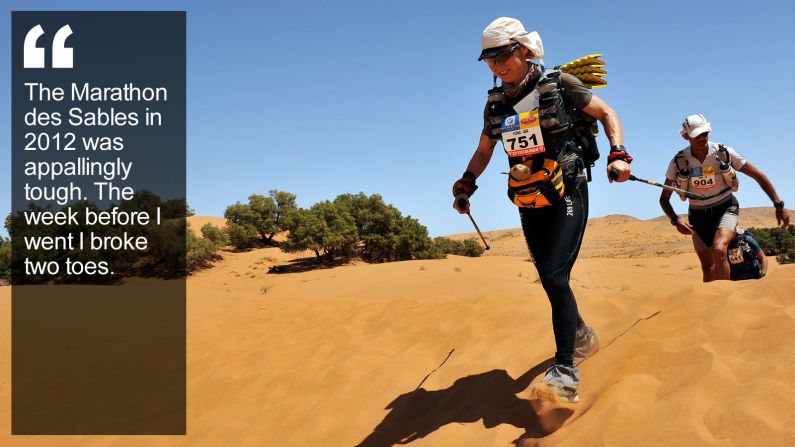 From the sweltering heat of the Sahara Desert to the subzero temperatures at both North and South Poles, Fiona Oakes' running obsession knows no bounds. <a href="index.php?page=&url=https%3A%2F%2Fwww.cnn.com%2F2015%2F03%2F04%2Fsport%2Ffiona-oakes-extreme-marathon-runner%2Findex.html" target="_blank">Read more</a> 