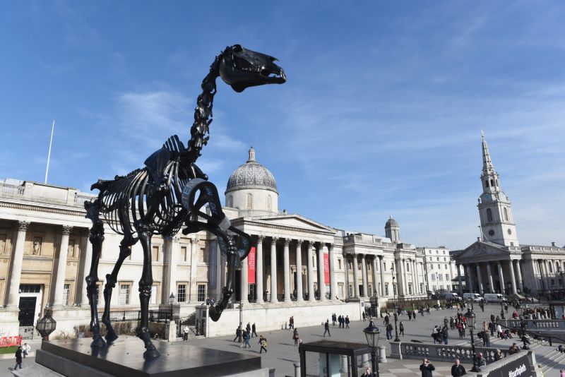 Art and history mix in London s Trafalgar Square CNN