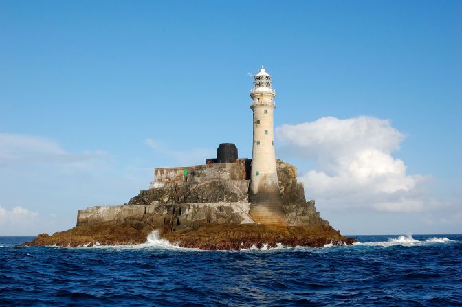 The <a href="http://ireport.cnn.com/docs/DOC-1159167">Fastnet Lighthouse</a> has guided many ships off Ireland's southern coast near County Cork. 