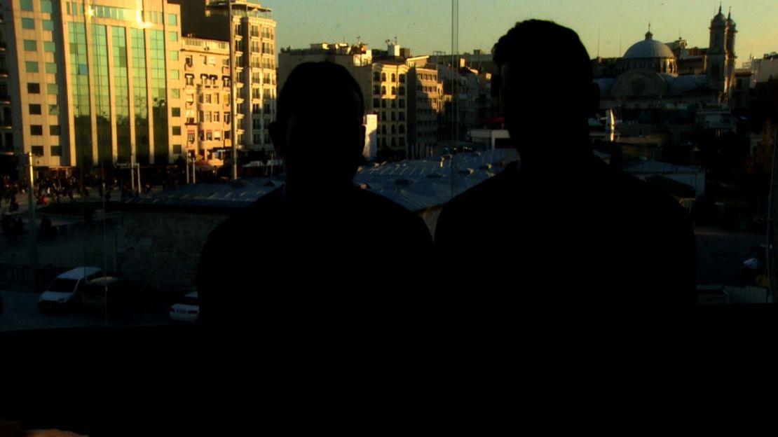 One gay couple CNN spoke to said they fled Syria after a car tried to run them over.
