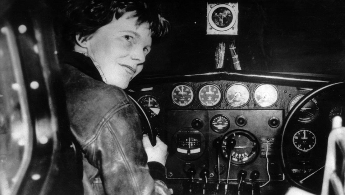 Amelia Earhart was the first woman to fly across the Atlantic solo.